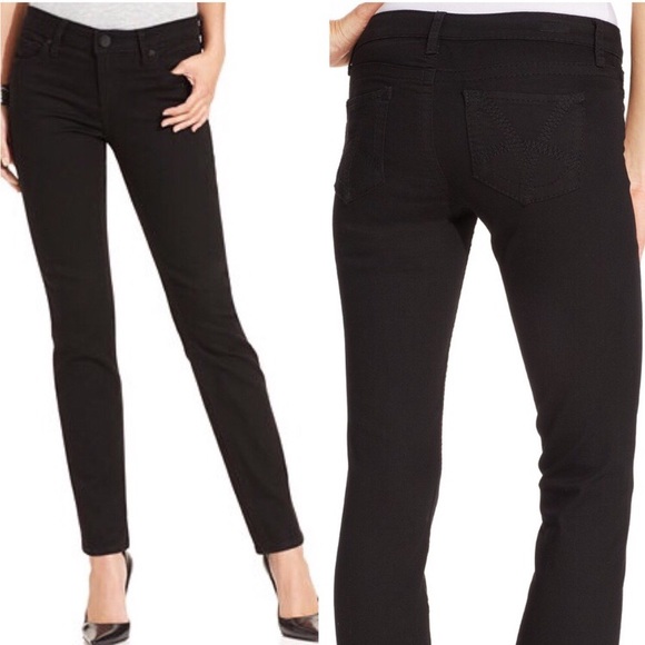 Kut From The Kloth Stevie Straight Leg Black Jeans - Picture 3 of 8